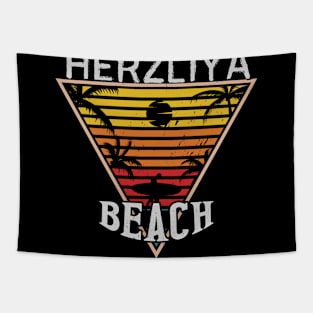 Beach happiness in Herzliya Tapestry