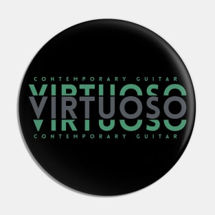 Contemporary Guitar Virtuoso Dark Green Pin