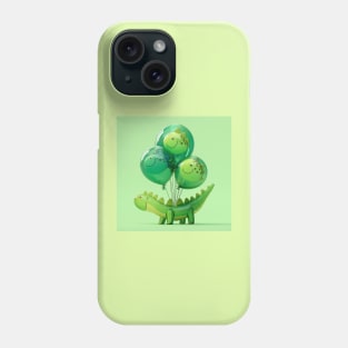 Dinosaur Balloons XII Phone Case