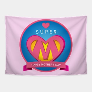 Super Mom Day Tapestry