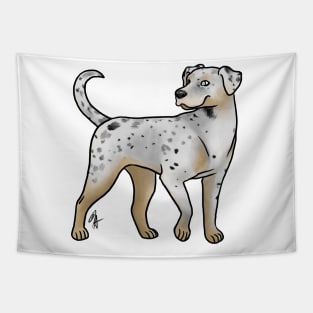 Dog - Catahoula Leopard Dog - White Leopard Tapestry