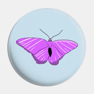 Purple Butterfly Pin