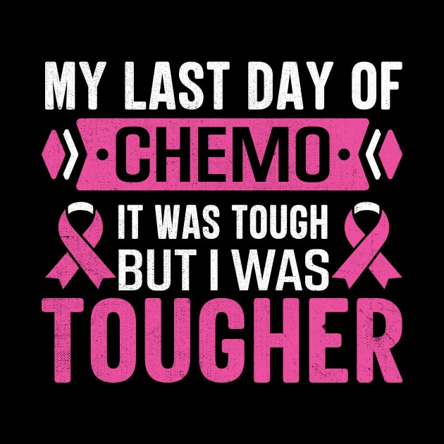 my last day of chemo it was tough but i was tougher by TheDesignDepot