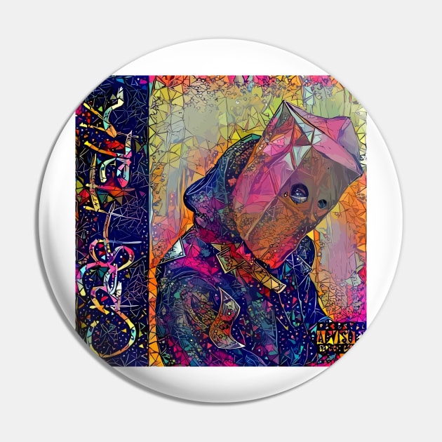 Abstract CrasH Talk Pin by stilldan97