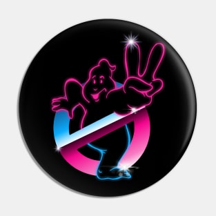 Ghostbusters - Neon retro Pin