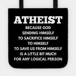 ATHEIST LOGIC ANTI - RELIGIOUS Tote