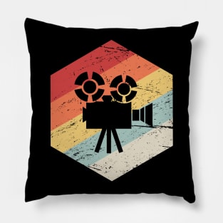 Film Camera | Director Filmmaker Graphic Pillow