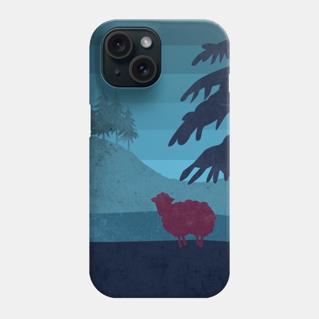 Sheep you are not alone Phone Case by xiari