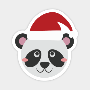 Cute Animal Cute Panda Bear Christmas Outfit Costumes Gift Magnet