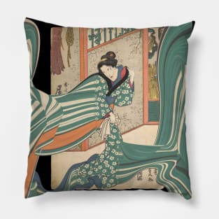 Artistic Appropriation Japan 2 Pillow