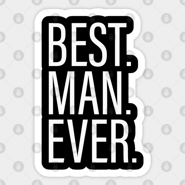 Best Man Ever Black