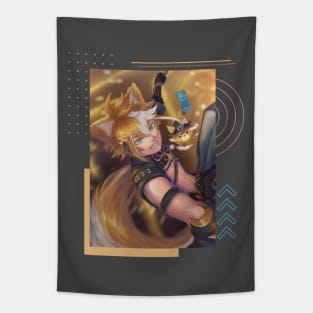 Genshin Impact Gorou T-Shirt Tapestry