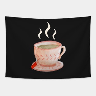 Tea Time Pattern Tapestry