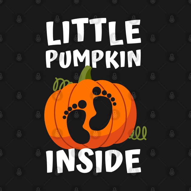 Halloween Pregnancy Announcement Expecting Little Pumpkin Inside by apparel.tolove@gmail.com