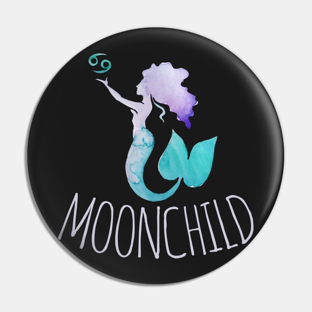 Moonchild cancer zodiac mermaid Pin by bubbsnugg