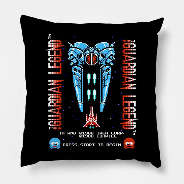 Title Screams: The Guardian Legend Pillow by Steve Van Samson