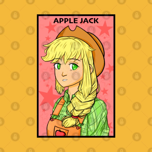 Apple Jack - My Little Pony Equestria Girls by indieICDtea