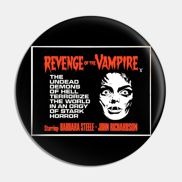 Revenge of the Vampire (a.k.a. Black Sunday, The Mask of Satan) Pin by Scum & Villainy