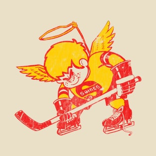 Minnesota Fighting Saints ------   70s Hockey Team T-Shirt