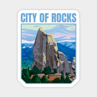 City of Rocks Idaho Magnet