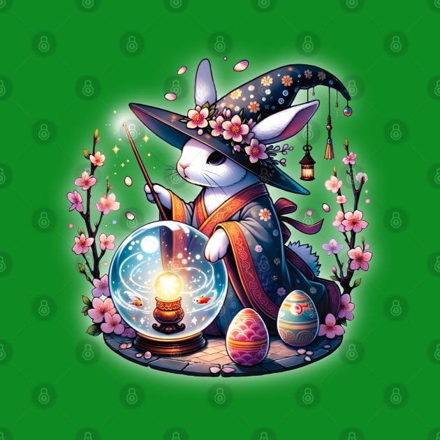Cute Easter Bunny Magician by jessie848v_tw