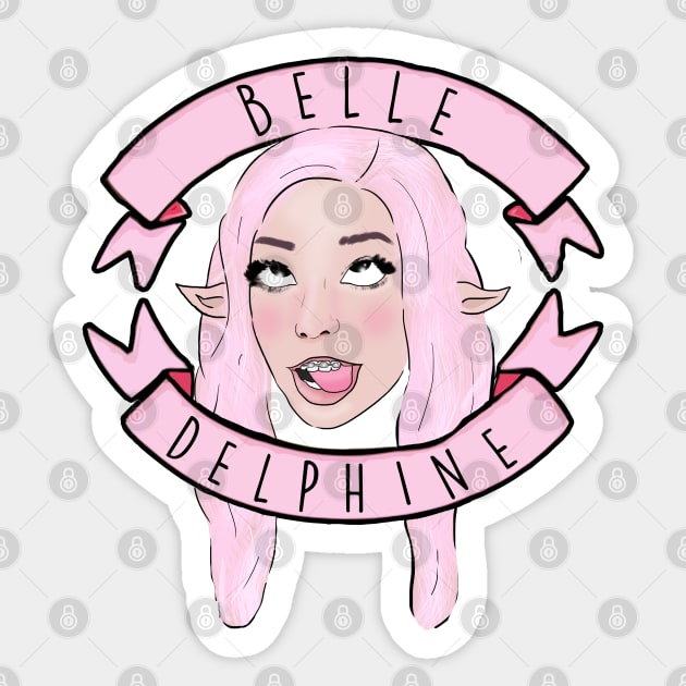 Belle Delphine Cosplay | Sticker
