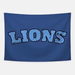 Lions Football Tapestry