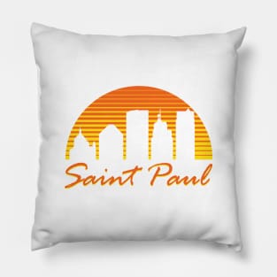 Saint Paul Skyline Pillow