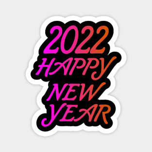 Happy New Year 2022 Magnet