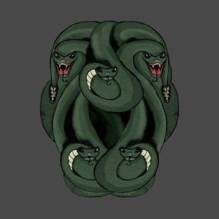 A sheild of snakes T-Shirt