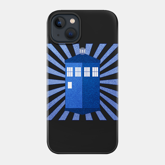 TARDIS - Stained Glass - Doctor Who - Phone Case