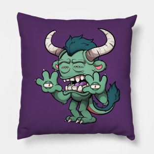 Green Monster Pillow