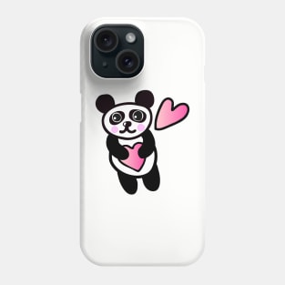 Panda Love Phone Case