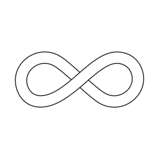 Infinity Loop Vector Symbol T-Shirt