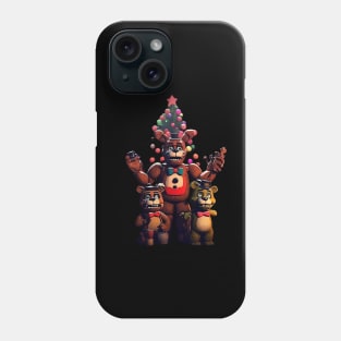 Five Nights At Freddy's Christmas Phone Case