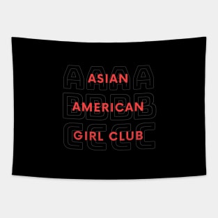 Asian American Girl Club Tapestry