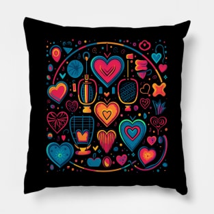 Playground Valentine Day Pillow