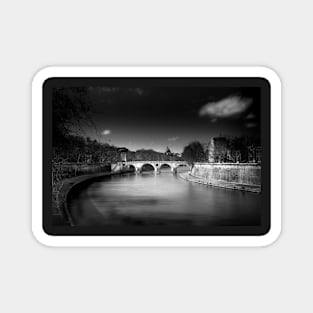 River Tiber and St Peters Basilica Vatican Magnet