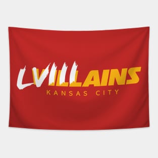 Kansas City Chiefs Villains Tapestry