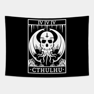 CTHULHU TAROT CARD - LOVECRAFT Tapestry