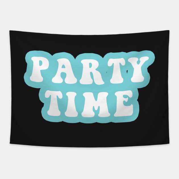 Party Time Tapestry by CityNoir