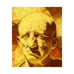 Cato the Elder Golden Portrait | Cato the Elder Artwork 9 T-Shirt