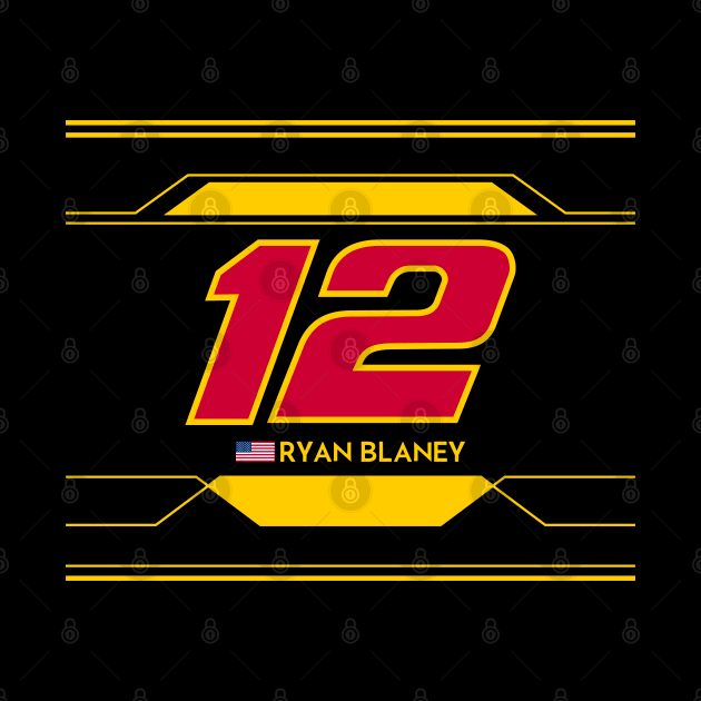 Ryan Blaney #12 2023 NASCAR Design by AR Designs 