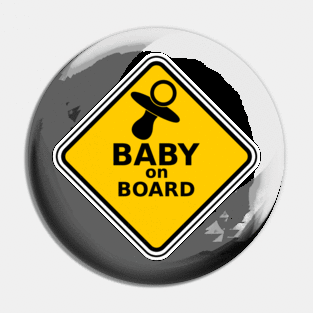 Baby on board Pin