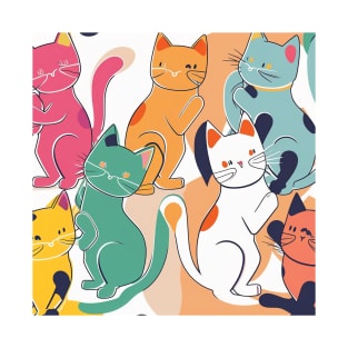 colourfull kittens T-Shirt