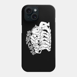Vintage Madness - Distressed White Phone Case