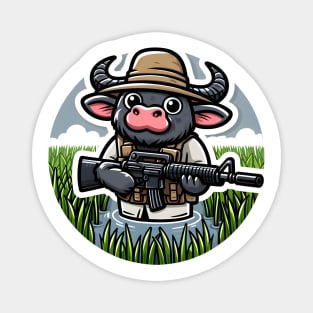 Tactical Buffalo Magnet