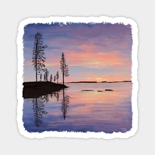 Sweet Summer Evening - Lapland8seasons Magnet