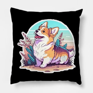 A Cute Welsh Corgi Pillow