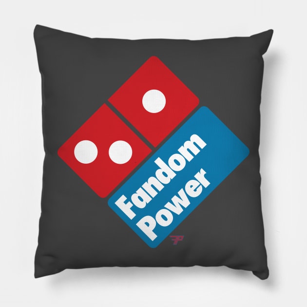 Fandom Power Delivers! Pillow by Fandom Power Podcast Merch Shop